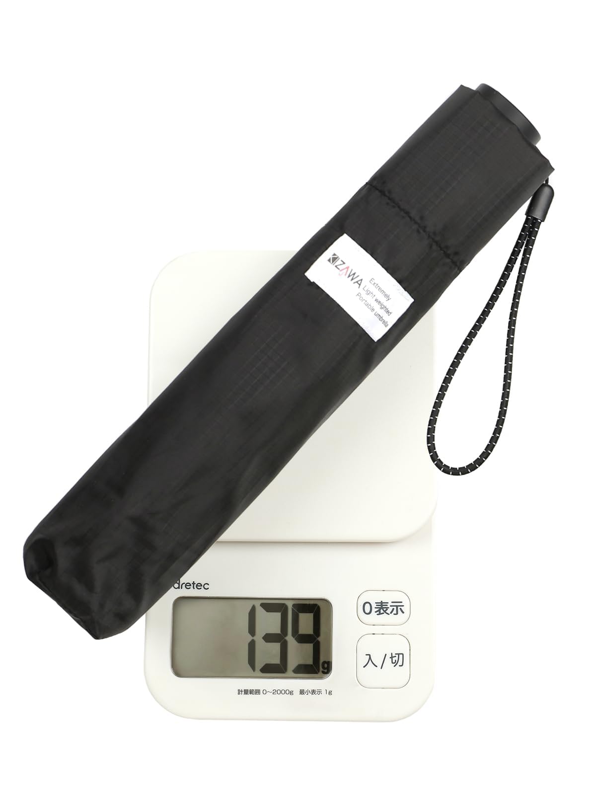 

KIZAWA Складной Легчайший Карбоновый 6 Спиц 60см Ультра 365 Дней Мини Идеальный для Дождливого Сезона Зонт, Волокно, Ребра, 89г-139г, Мужской/Женский Рисунок,