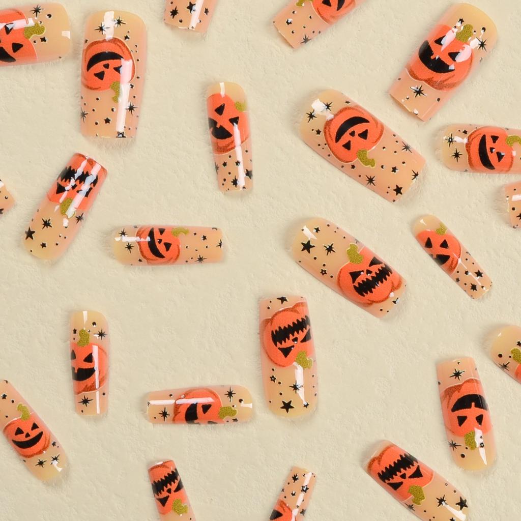 Halloween Series Wearable Manicure Nail Patches Fake Nails 5ml