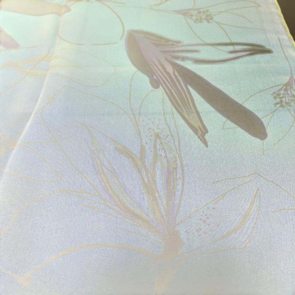 Used Salvatore Ferragamo Floral Scarf