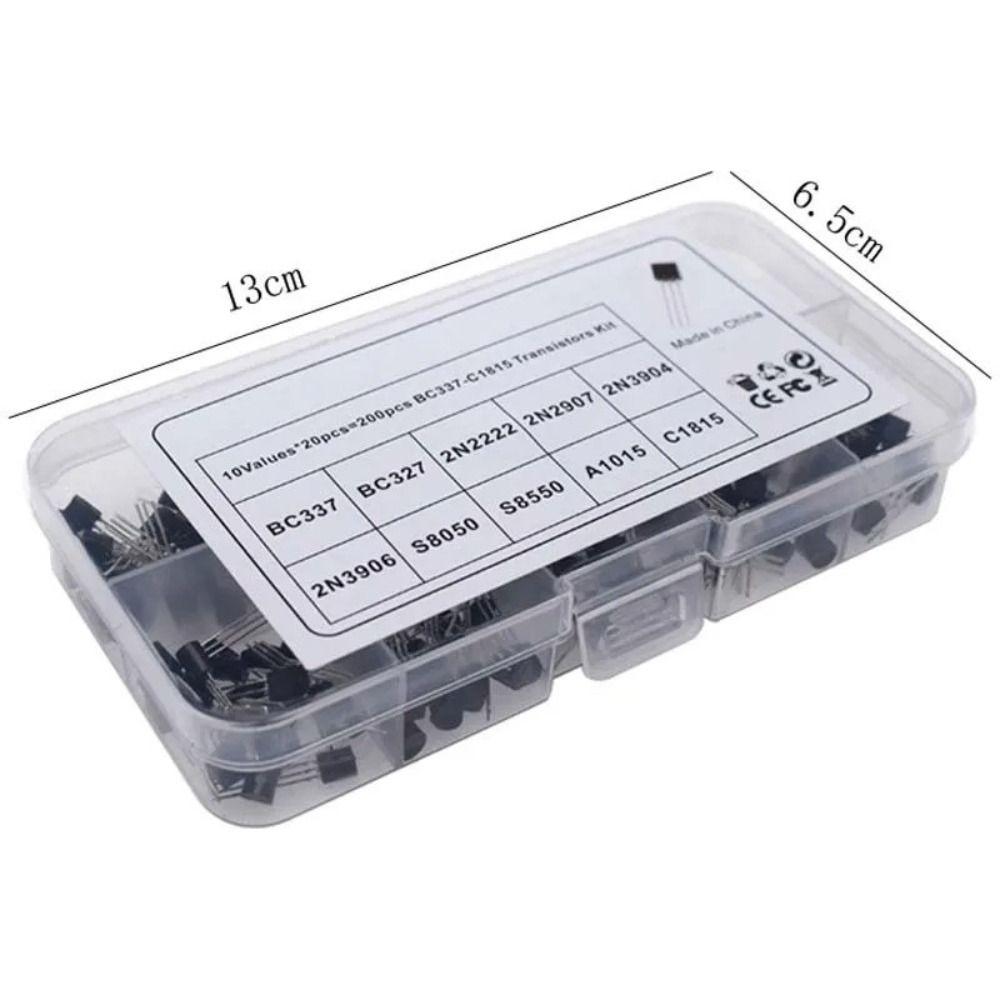Assortment Kits TO-92 Transistor Storage Box Transistor Assortment Kit  Electronics Projects