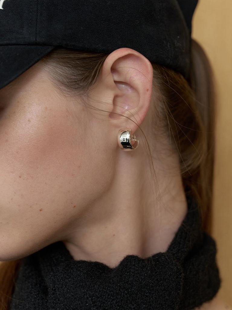 Love Me Monster Essential Round Ring Earrings (L253Mer060)