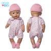 Winter Plush Sweater Thick Jacket Girl Doll Clothes 43cm Shaff Doll Set