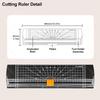 Office Bidirectional A4 A5 Guillotine Paper Cutter with Automatic Security Safe Guard for Photo Coupon Craft Paper Lightweight
