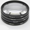 4Pcs 37-82mm +1 +2 +4 +10 Optical Glass SLR Camera Macro Lens Close-up Filters