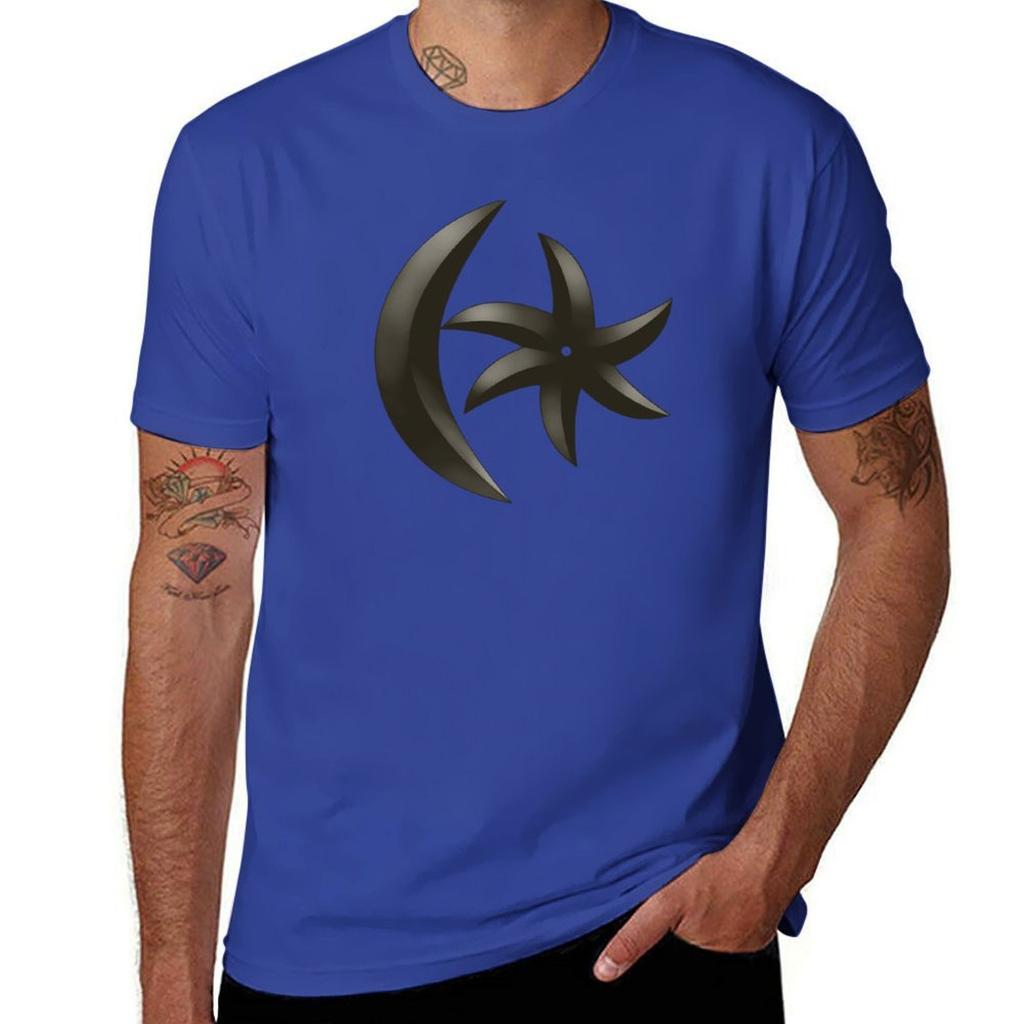 Morrowind Moon And Star Tshirt Anime Tshirt Customs Unisexs Graphic Tshirts