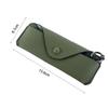 PU Leather Glasses Case Eyewear Protective Case Sunglasses Storage Bag Hanging Eyeglasses Holder
