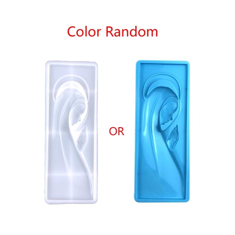 Creative Decor Gifts with this 3D Prayer Girl Silicone Candle Mold Easy to Use and Reusable Resin Molds DIY Crafts