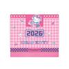 Sanrio 2026 Desk Calendar: Monthly Schedule with Kuromi & My Melody Ornaments