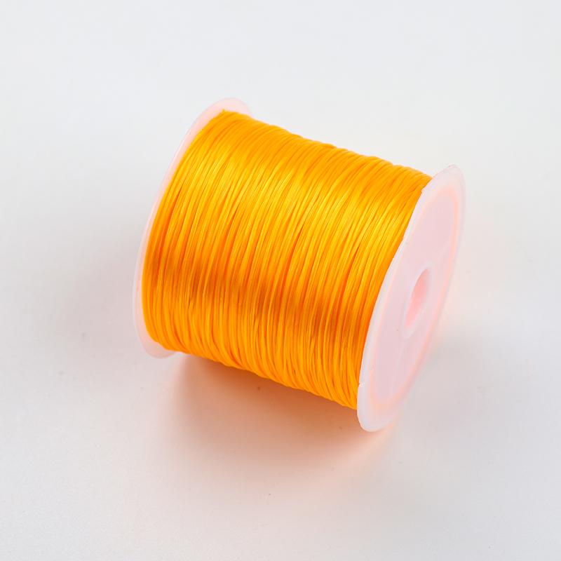 Elastic Cord Roll for Beading: 60m Bracelet & Pearl Thread