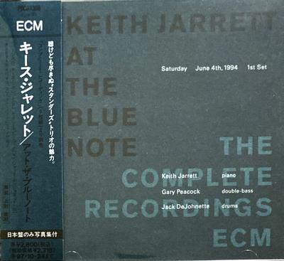 CD KEITH JARRETT - Keith Jarrett At The Blue Note - Sa POCJ1300 ECM 1995 Japan Jazz Used