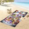 Smeshariki Towel, Large Soft Quick Dry Towel for Beach Camping Swimming