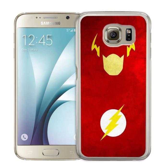 Coque Samsung Galaxy S6 Flash Art Design