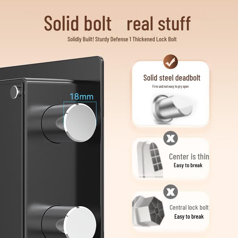 Tiger Brand Jingyi Series 20cm Electronic Password Home/Office Safe