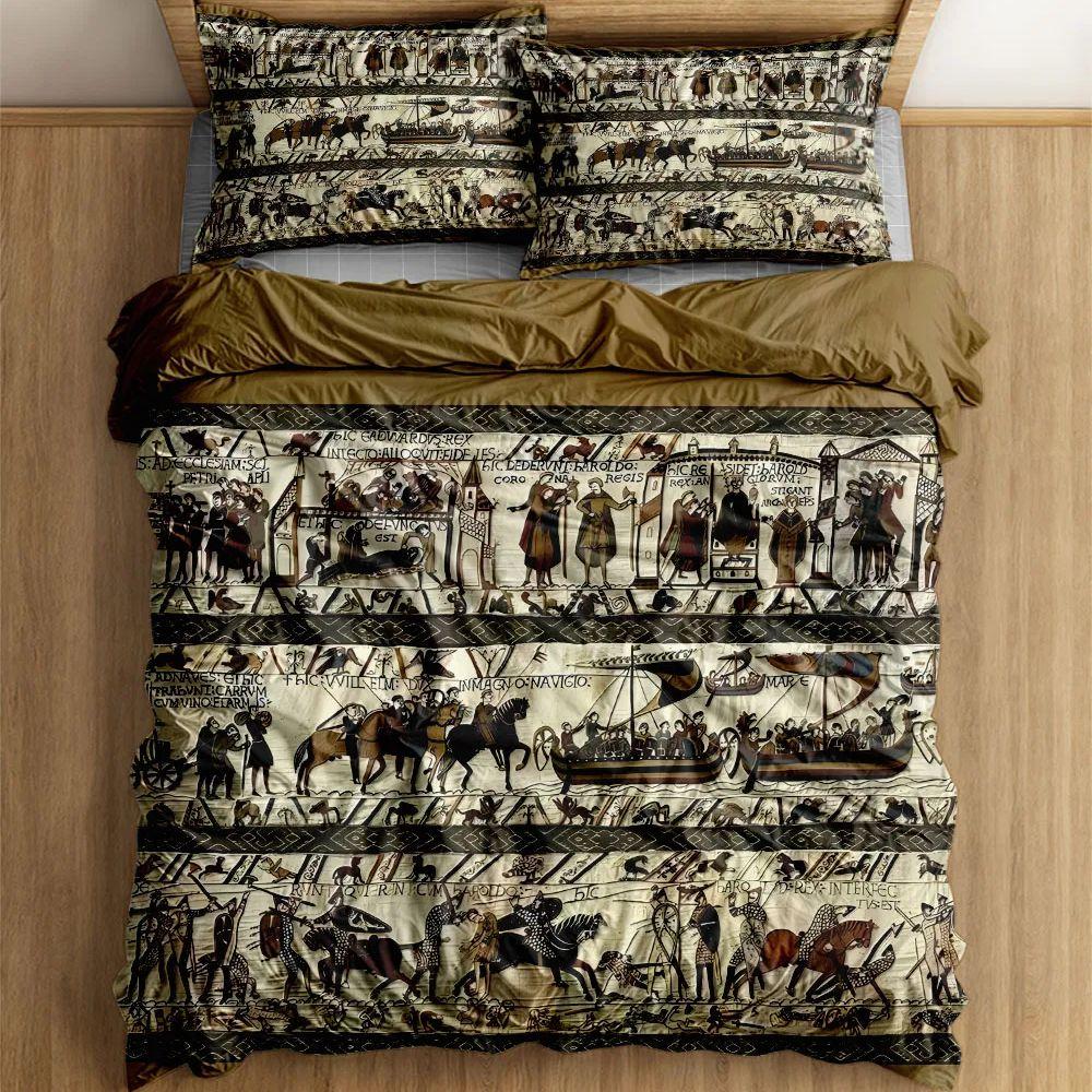 Unicorn in Grove Medieval Duvet Cover Set EU Single Double King US Twin Full Queen Size  Bedclothes