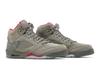 Kids' Sneakers Jordan 5 Retro P51 Camo (GS) Dark Stucco/University Red-River Rock