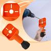 Non-Slip Wall Drilling Dust Collector Box Large Capacity Electric Drill Dust Cover  For Power Tools