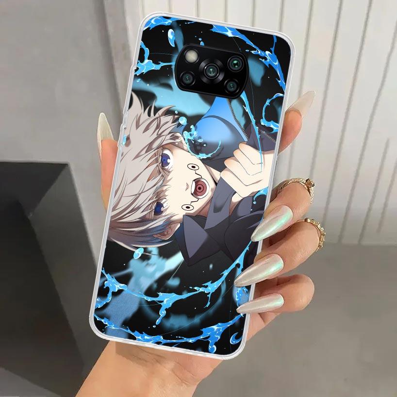 Japan Anime Jujutsus Phone Case for Xiaomi Poco X5 X6 X7 Pro F7 Ultra M7 Redmi 15 15C 13 13C 12 12C 10 10A 10C 9 9A 9C 9T Shell