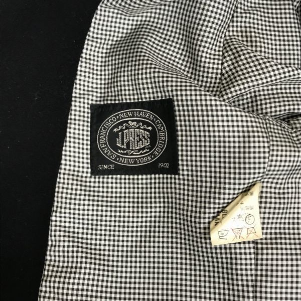 J.Press Double Breasted Navy Blazer / Size 9 / Women's M / Dark Navy / 2 Button(USED)