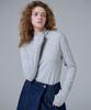 MALOUPE 5109 Textured Roll Neck T-Shirt (Gray)