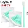 50-200Pcs Digital Camera Cleaning Brush Dust Free Sponge Swab for Earphone Mobile Phone Charge Port Machine Printer Cleaner Tool 3