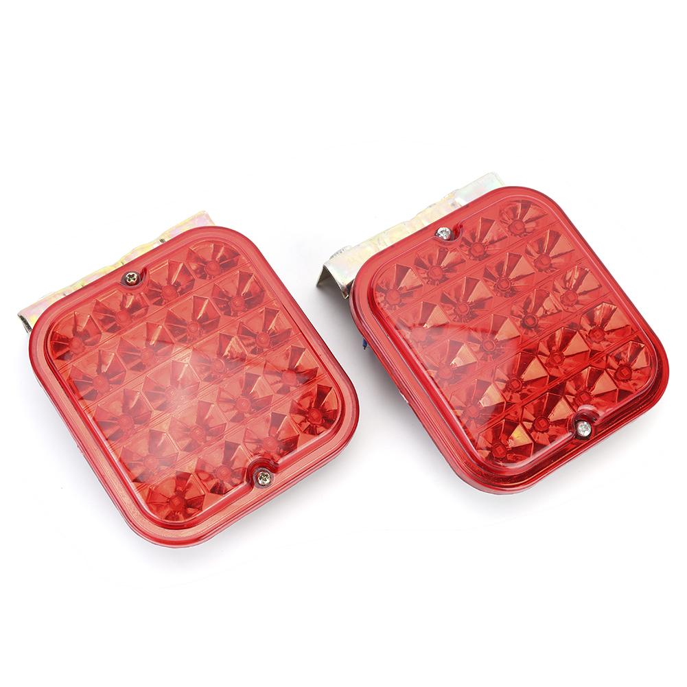 

2pcs 20LEDs Red Turn Tail Light Steering Brake Fog Lamp for Trailers Campers Boats