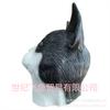 Cat Head Mask, Cute Cat, Black Cat Latex Headgear, Halloween Party Animal Prop, Stage Performance Supplies