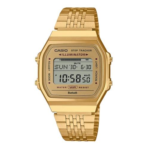 

Casio Watch, Casio Collection, Bluetooth-equipped, Men s, Gold, ABL-100WEG-9AJF
