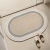 Wabi **** Wind Bathroom Floor Mat Household Diatom Mud Floor Mat Toilet Door Foot Mat Toilet Dirt-Resistant Non-Slip Mat