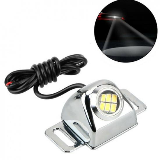 Silver Shell Car LED Reverse Lamp Parking Auxiliary Backup Tail Light Waterproof