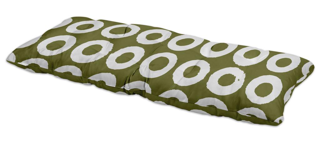 Vargottam Printed Outdoor  Bench  Cushion  Lounger Water Resistant Lounger  Bench  Seat Garden Furniture Patio Front Porch Decor and Outdoor