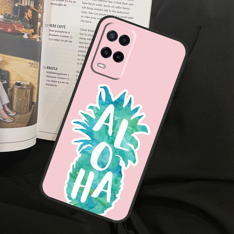 Aloha Beach Life Hawaii For Oppo A78 A98 A80 A40 A60 A18 A38 A58 A15 A17 A77 A74 A94 A54 A57S A16 A76 A96 Phone Case