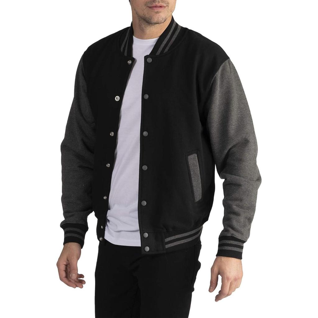 Jesień Zima Top Kurtka Luźne Oversize Ubrania Casual Męskie Damskie Ubrania Baseballowe Para Uliczny Płaszcz Ciepłe Polarowe Kurtki