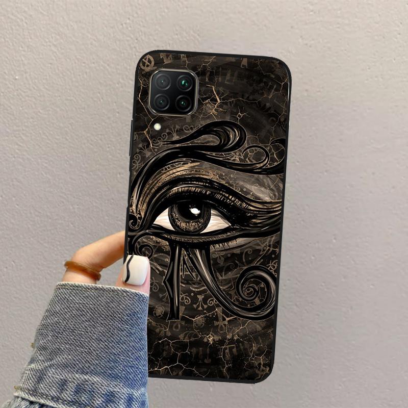 Egyptian Eye of Horus Art For Huawei Nova 10 9 SE 8i 11i 12i 12s Y60 Y61 Y70 Y90 Y72 Y73 Y91 P60 Pro P40 P30 Lite Case