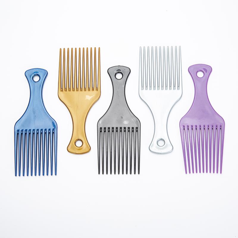 1pcs Professionl Men's Oil Head Comb for Hair Wide Teeth Fork Hairbrush Detangling Comb Home Salon Barber Hairdressing Tools