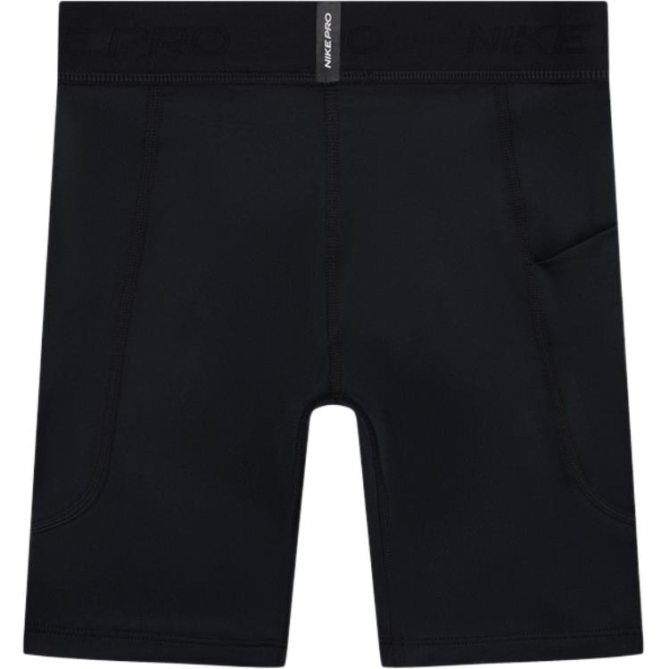 Nike Quick-Dry Training Tight Summer Breathable Knitted Shorts Kids Shorts Black FJ6820-010