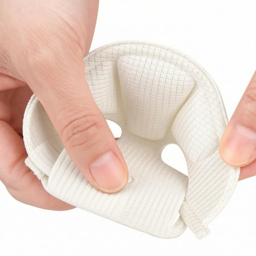High-Top Heel Insert Soft with Buckle Fixation Blister-Preventing