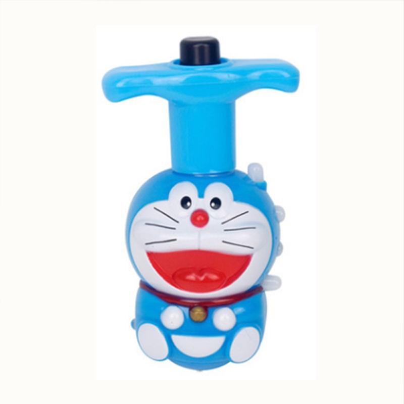 Mehrfarbiges Spinning-Gyro-Spielzeug, Cartoon-elektrische Musik, blinkendes Licht-Gyro für Kinder