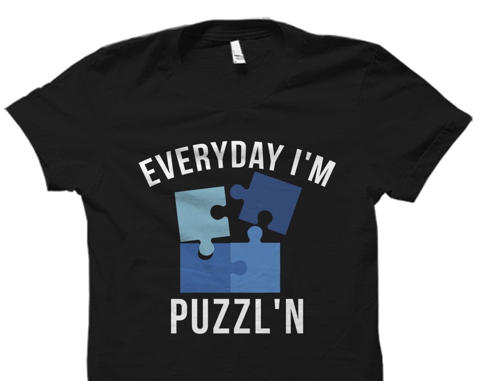 Puzzle Shirt. Puzzle Gift. Puzzle Lover Shirt. Puzzle Lover Gift. Puzzle Solver Shirt. Puzzle Solver Gift. Puzzle T-Shirt #OS5909 4XL