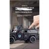 1/18 Dongfeng M-Terra Armored Vehicle SWAT Alloy Off Road Diecast Model Sound Light Pull Back Toy Trendy Ornament Gift for Boy