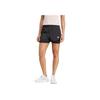 adidas Pacer 3-Stripes Training Woven Shorts Women Shorts Black JJ3116