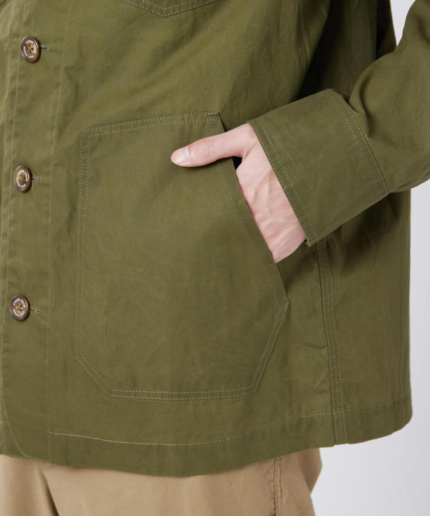 Snow Peak Waxed Cotton Coverall Jacket Outerwear Jacket XXL DARK NAVY SPTL-JK-26SU906 Men's Women's