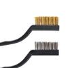 2pcs Stainless Steel Brushes Cleaning Brush for Degreasing Stove Nylon Steel Wire Brush Cleaning Tools Kitchen Accessories