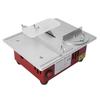 96W Multifunctional Table Saws Woodworking Desktop Cutting Tool Mini Household Table Saw for DIY