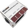 4 Korninger Sandpapirruller Lange Slipende Sandpapirruller med Dispenser for Trebearbeiding Metallpolering 120 180 360 600 Korninger Per Rull 6 Meter