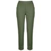 Women's Fashionable Color High Waisted Elastic Straight Leg Casual Pants With Pockets, Yoga And Fitness Pants