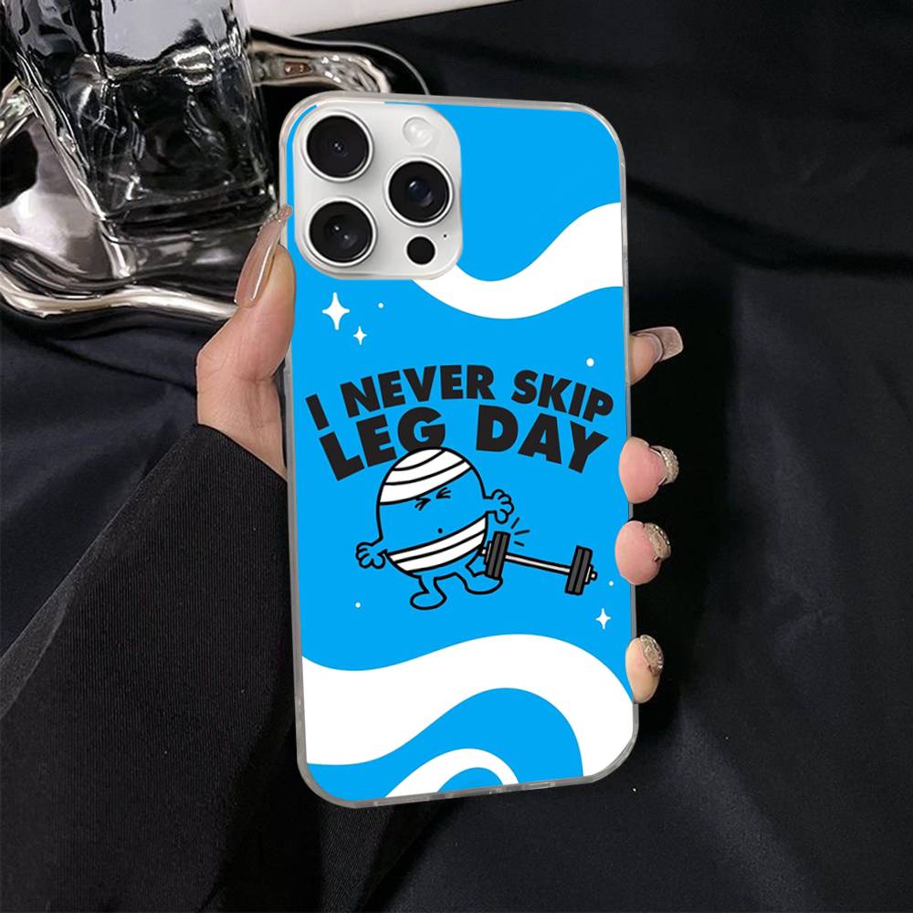 Gifts Mr Men And Little MisS Silver Gradient Pleated Water Ripple Phone Case For IPhone 17 16 15 14 13 12 11 Pro Max