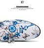 Men's Large Tassel Slip-on Loafers - Chinese Style Printed Casual Leather Shoes