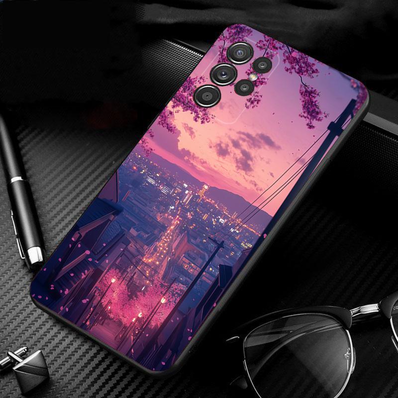 

Phone Case For Samsung Galaxy S26 S25 S24 S23 S22 Ultra S23 S22 S25 Plus S24 FE S26Edge Japan styles Shop Cherry S23Ultra