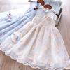 Embroidered Sweet Girl A-line Dress Summer Dress Children's Clothing Girl Princess Skirt Children's Vest Mesh Skirt