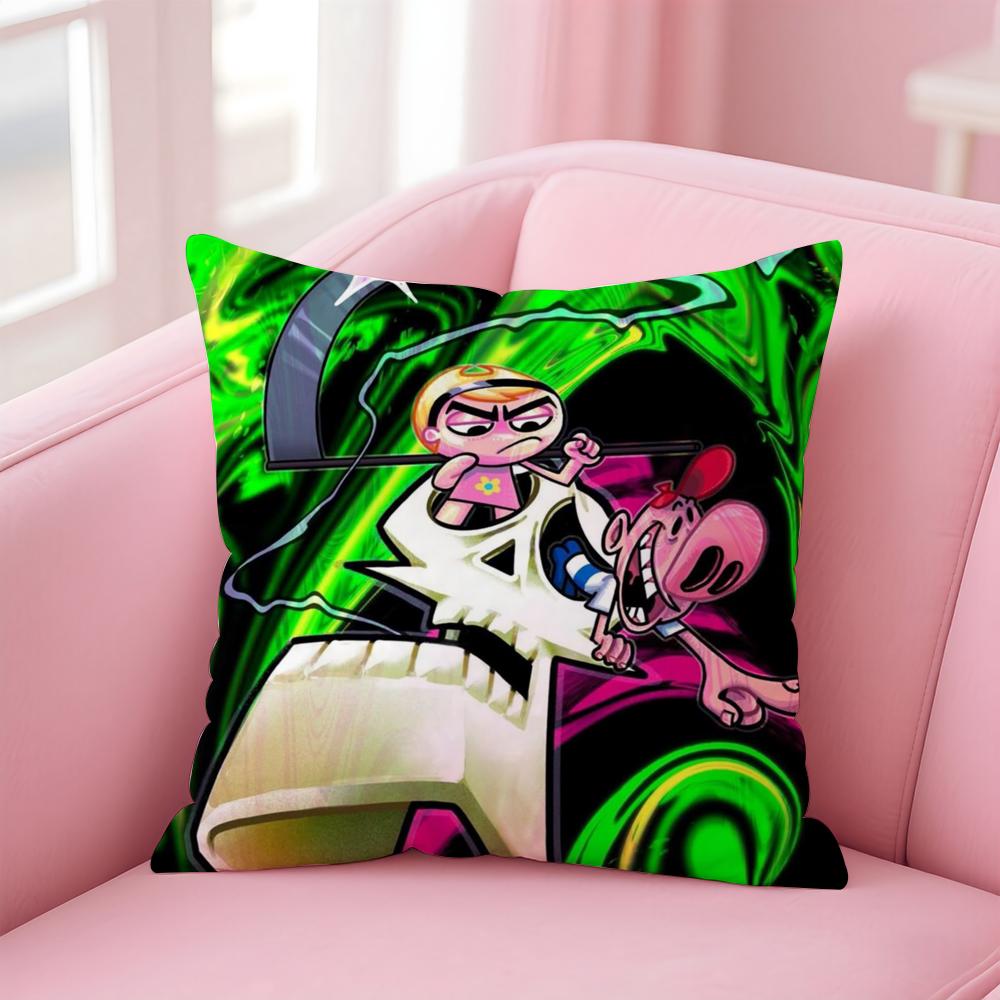 B-Billy & Mandy'sAdventure Cushion Cover Comfortable Reversible Pillow Cover Ideal for Car Sofa Bedroom & Beyond